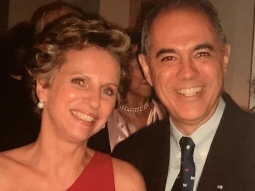 Com Sylvia Monteiro em nossa festa de comemoração de 50 anos